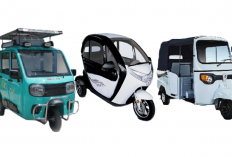 Anti Kehujanan! Motor Listrik Roda 3 Tertutup, Nyaman Dipakai Musim Hujan dan Ada Buatan Lokal