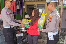Polisi Salurkan Bantuan Sosial bagi Masyarakat