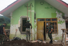 Ramadhan, Satgas TMMD 127 Kodim Majalengka Kebutan Rutilahu Rohman di Sindangwangi