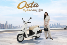 Fresh dari Oven! Motor Listrik dari China Terbaru dengan GPS Tracking dan Jarak 150 Km, Yadea Osta 2026