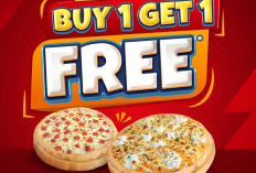 Promo Buy 1 Get 1 Setengah Harga, Klaim Voucher Dominos Pizza Tiktok dan Scan Barcode di Outlet Terdekat