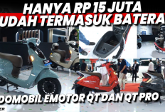 Harga 15 Juta! Spesifikasi dan Performa Motor Listrik Pabrikan Lokal, Indomobil e-Motor QT Standard dan Pro