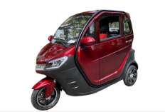 Wuxi Baobo Vehicle: Motor Listrik Roda 3 Murah dari China, Kendaraan Anti Hujan, Panas, dan Ga Kejebak Macet