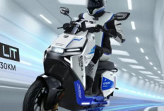 Motor Listrik Ofero Stareer 5 Lit Tembus 130 KM Sekali Cas, Desain Futuristik, Baterai Ganda Super Tahan Lama