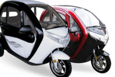 Gak Ada Lagi Cerita Mudik Kehujanan, Ini Dia 5 Motor Listrik Roda 3 Anti Hujan yang Dilengkapi Kabin Tertutup