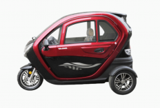 Bikin Lupa Sama Mobil! 6 Sepeda Motor Listrik Roda Tiga Tertutup Harga Start Rp14 Jutaan