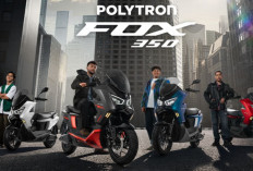 Polytron Fox 350 Motor Listrik Urban Cocok Buat Kantoran, Jarak Tempuh Maksimal dan Simulasi Cicilan Kreditnya