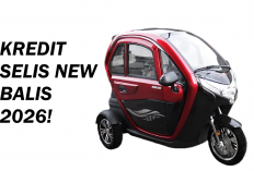 Tanpa Ribet! Kredit Selis New Balis Roda 3, Cicilan Rp700 Ribuan, Kabin Anti Hujan dan Panas