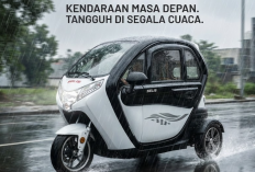 Aman dari Hujan dan Panas, 5 Motor Listrik Roda Tiga Tertutup untuk Mobilitas Sehari-hari, Cek Harga Barunya!