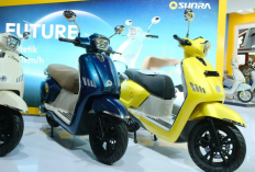 Mulai Rp6 Jutaan Bisa Tempuh Jarak 80 KM Sekali Cas, Motor Listrik Sunra Future dari China yang Mirip Vespa
