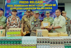 Pemkab Serahkan Barang Bukti  Rokok Ilegal ke Bea Cukai Cirebon
