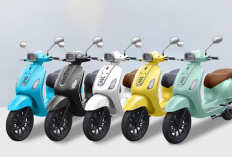 Deretan 10 Motor Listrik Rasa Vespa, Termurah Rp9 Jutaan Cocok untuk Harian dan Pelajar, Cek Disini