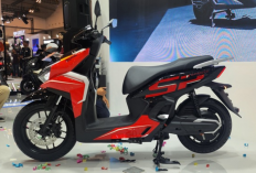 Motor Listrik Indomobil Sprinto Mirip Honda Vario, Touchscreen Canggih, TCS dan Mode Boost 90 Km/Jam
