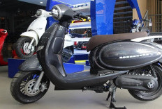 Mirip Vespa dengan Jarak Tempuh 110 Km, Spesifikasi Motor Listrik Korea Ini Cocok Buat Orang Indonesia