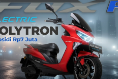 DP Cuma Rp2 Juta Bisa Dapat Motor Listrik Polytron Fox R 2026 dengan Angsuran Mulai 540 Ribu Per Bulan