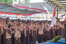 Cetak Sejarah, 545 Anggota Pramuka Majalengka Dilantik Menjadi Pramuka Garuda