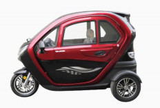 Daya Angkut 250 Kg, Cocok Untuk Pelaku Usaha, Ini Skema Harga Motor Listrik Roda Tiga Kabin Tertutup Solaris