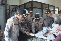 Tes Urine Mendadak, Seluruh PJU dan Personel Polres Majalengka Dinyatakan Negatif Narkoba