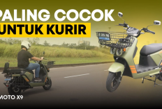 Kuat Bawa Beban 160 Kg dan Jarak Tempuh Jauh, Berikut Rekomendasi Motor Listrik untuk Kurir Tahan Banting