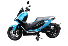 Gahar dan Tangguh! Motor Listrik Buatan Indonesia Anti Banjir, Model Maxi Skuter Mirip NMax