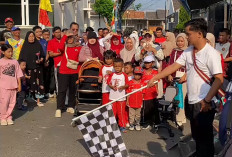 Jalan Santai Keluarga Panorama Asri Meriahkan HUT ke-81 RI