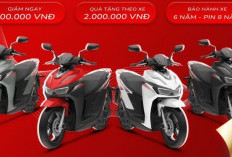 Bikin Pesaing Ketar-ketir, Motor Listrik VinFast Viper Paket Lengkap, Mesin 3000 Watt, Jarak Tempuh 156 Km