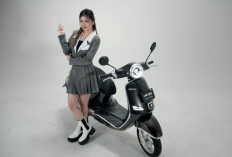 United C2000 Dicicil Rp363 Ribu, Motor Listrik Model Mirip Vespa Primavera Buatan Indonesia, Cocok Buat Harian