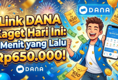 Link DANA Kaget Hari Ini Baru 1 Menit yang Lalu, Pakai 3 Cara Klaim Berikut dan Langsung Cair Rp650.000
