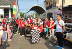 Semarak HUT RI ke-81, Ratusan Warga Panorama Asri Tumpah Ruah Ikuti Jalan Santai Keluarga