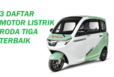 3 Motor Listrik Roda Tiga Kabin Tertutup, Stylish Mirip Mobil Mini dengan Harga Ramah Kantong