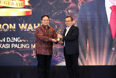 Kementerian ATR/BPN Raih Penghargaan INDOPOSCO atas Strategi Komunikasi Paling Masif