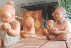 “Bukan Robot”, Pesan Seniman Syaitor di Pameran Resonance Majalengka: Manusia Berhak Lelah