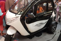 Berapa Cicilan Terendahnya? Ini Kredit Motor Listrik Roda Tiga Anti Hujan dan Kepanasan Solaris R-3 Balis