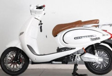 Gak Sampe 10 Juta, Berikut 5 Rekomendasi Motor Listrik Mirip Vespa Lengkap dengan Fitur dan Harga