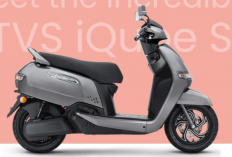 Motor Listrik TVS iQube S Diskon Besar, Top Speed 95 Km, Bagasi 32L, Cas 3 Jam dan Mode ECO Hemat Baterai