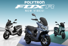 Motor Listrik Polytron Fox R 2026 Pakai Sewa Baterai, Biaya Operasional Cuma Ratusan Ribu Per Bulan