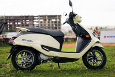 Baterai Penuh Cuma 2 Jam, Ini Spesifikasi & Harga Motor Listrik Suzuki e-Access, Bisa Kebut Hingga 90 km