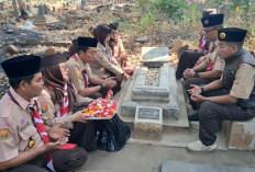 Kwarcab Majalengka Ziarah ke Makam Tokoh Pramuka, Teladani Semangat Pengabdian