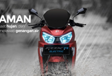 Apakah Polytron Fox R Tahan Banjir? Ini Beberapa Tips Agar Motor Listrik Tetap Aman Terobos Genangan Air