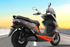 Polytron Fox 350 Skuter Listrik Tenaga 3.000 Watt, Baterai LiFePO4 Tahan Lama, Nyaman, Jarak Tempuh 130 Km