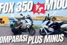 Perbandingan Skutik Uwinfly M100 Vs Polytron Fox 350, Mana Motor Listrik yang Lebih Layak Dibeli di 2026?