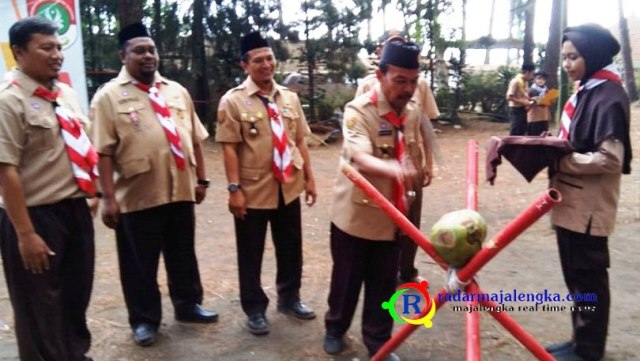 182 Pramuka Ikuti Kemah Ukhuwah Daerah II  JSIT di Buper Cipanten