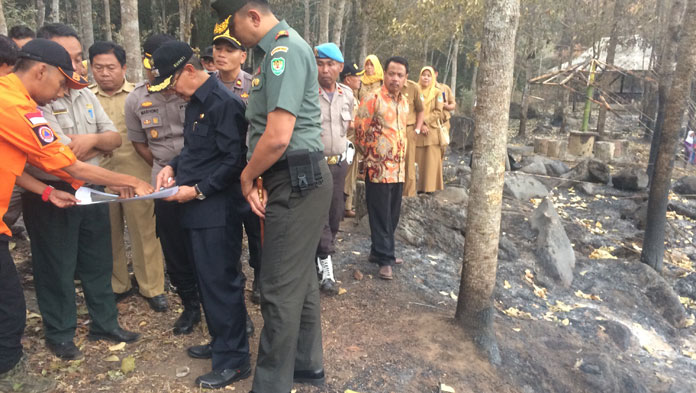 Karna Minta Penyebab Karhutla di Majalengka Diusut