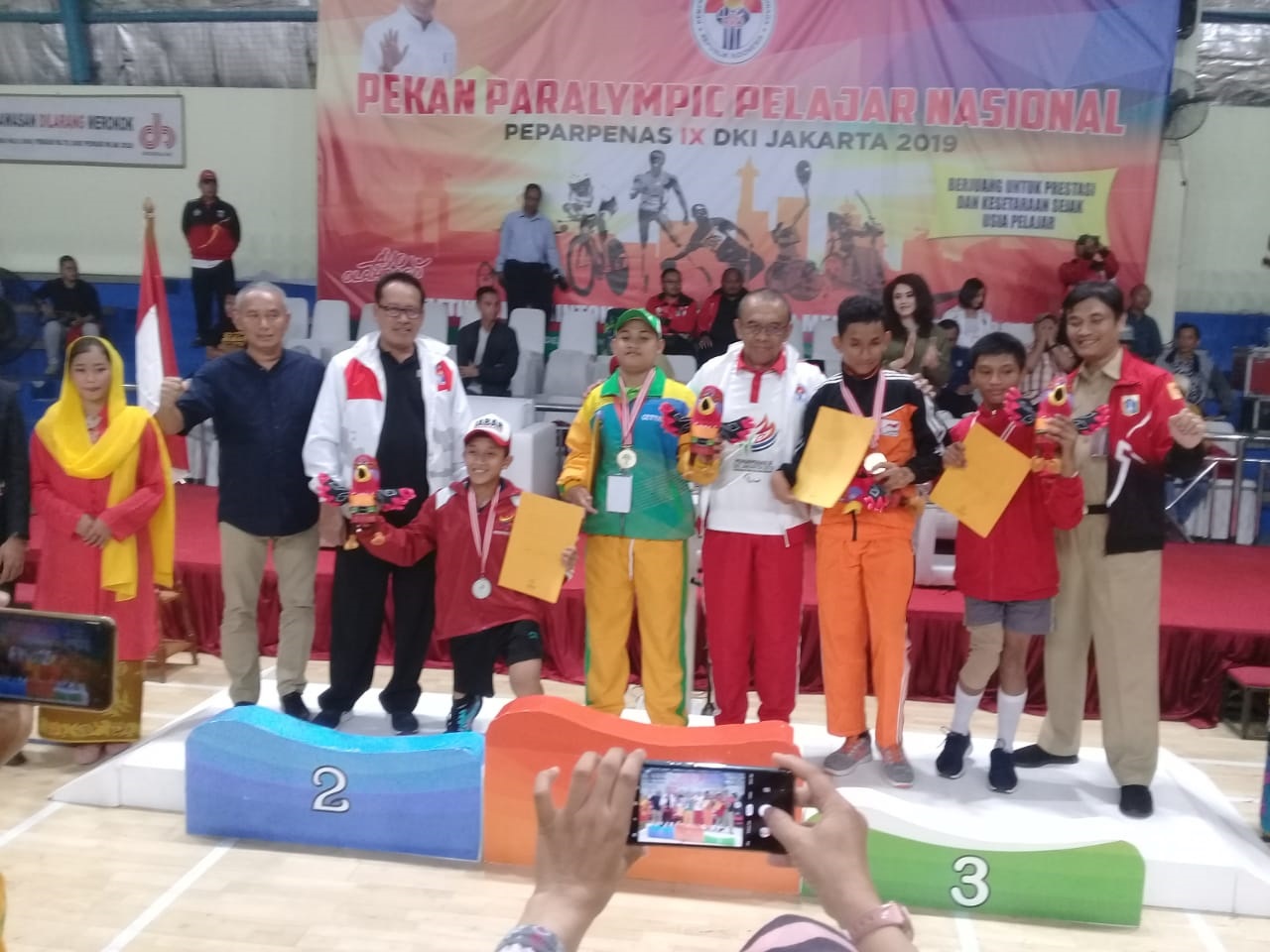 Atlet NPCI Raih Perak Peparpenas 2019