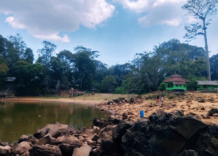 Kemarau Panjang, Air Situ Sangiang Surut