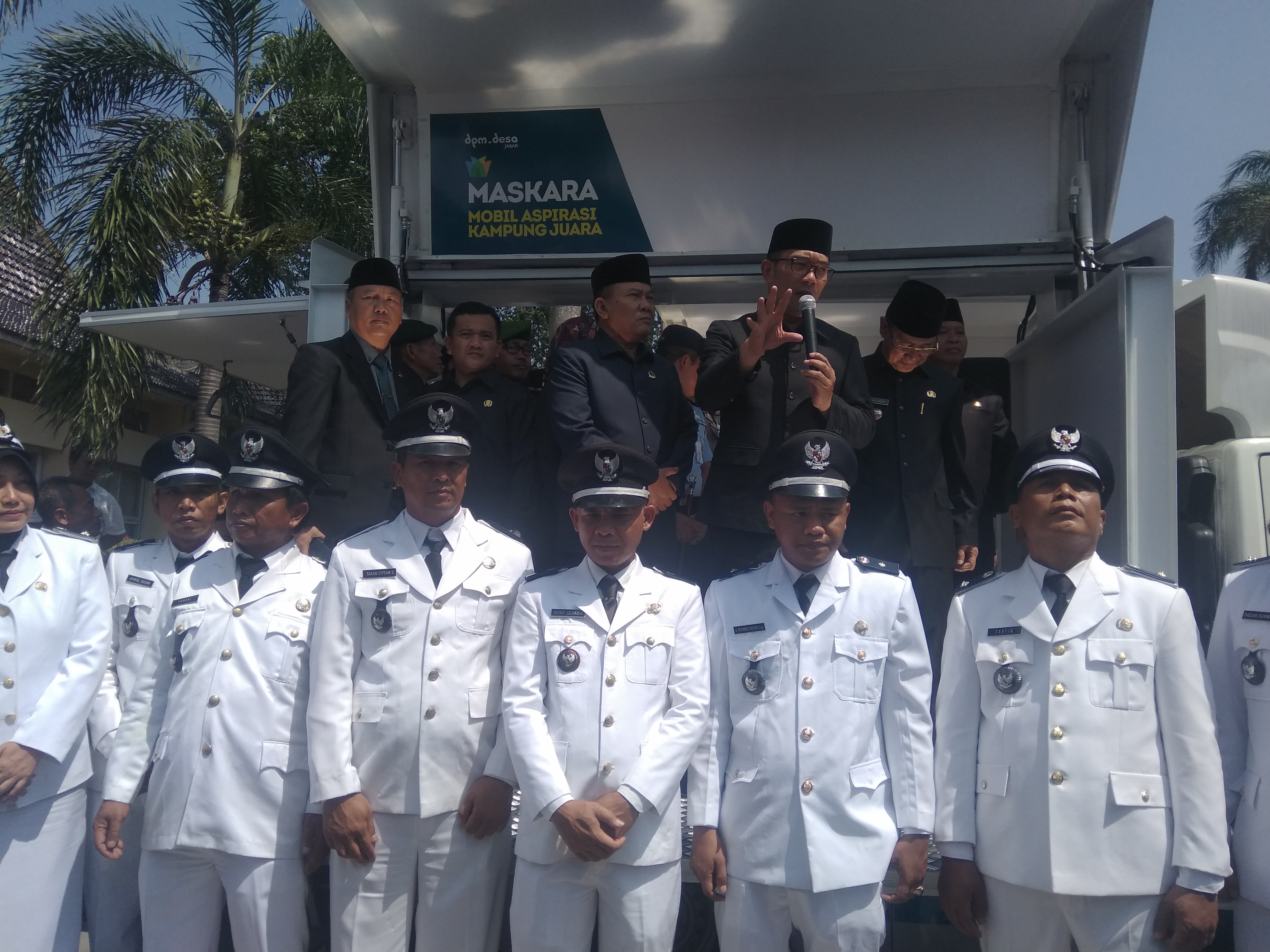 Gubernur Ridwan Kamil  7 Unit Maskara untuk Kepentingan Masyarakat