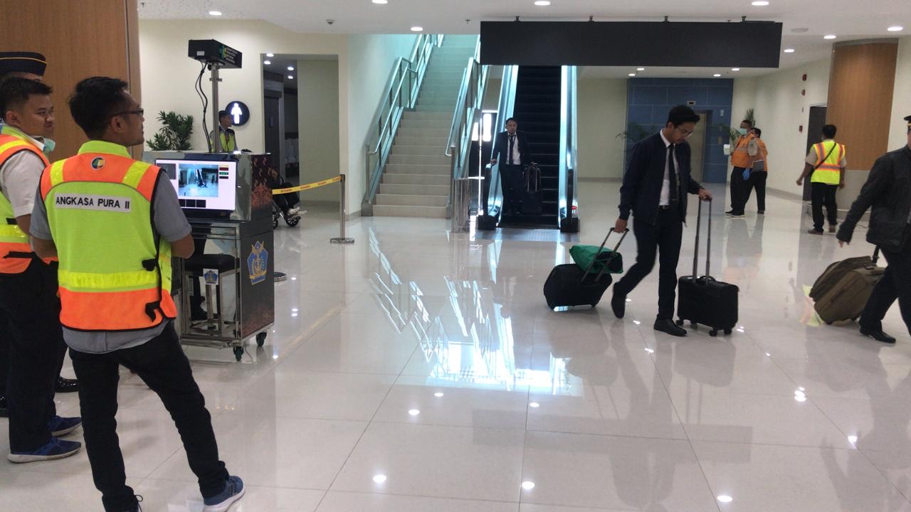 BIJB Pasang Alat Deteksi Gejala Virus Korona