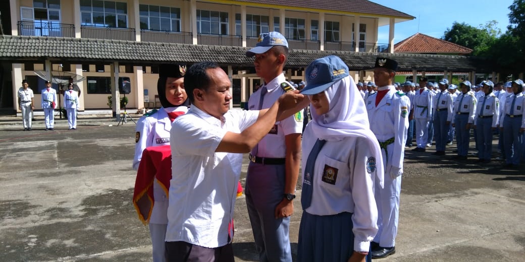 Gereget Paskibra Meriah di SMKN 1 Majalengka