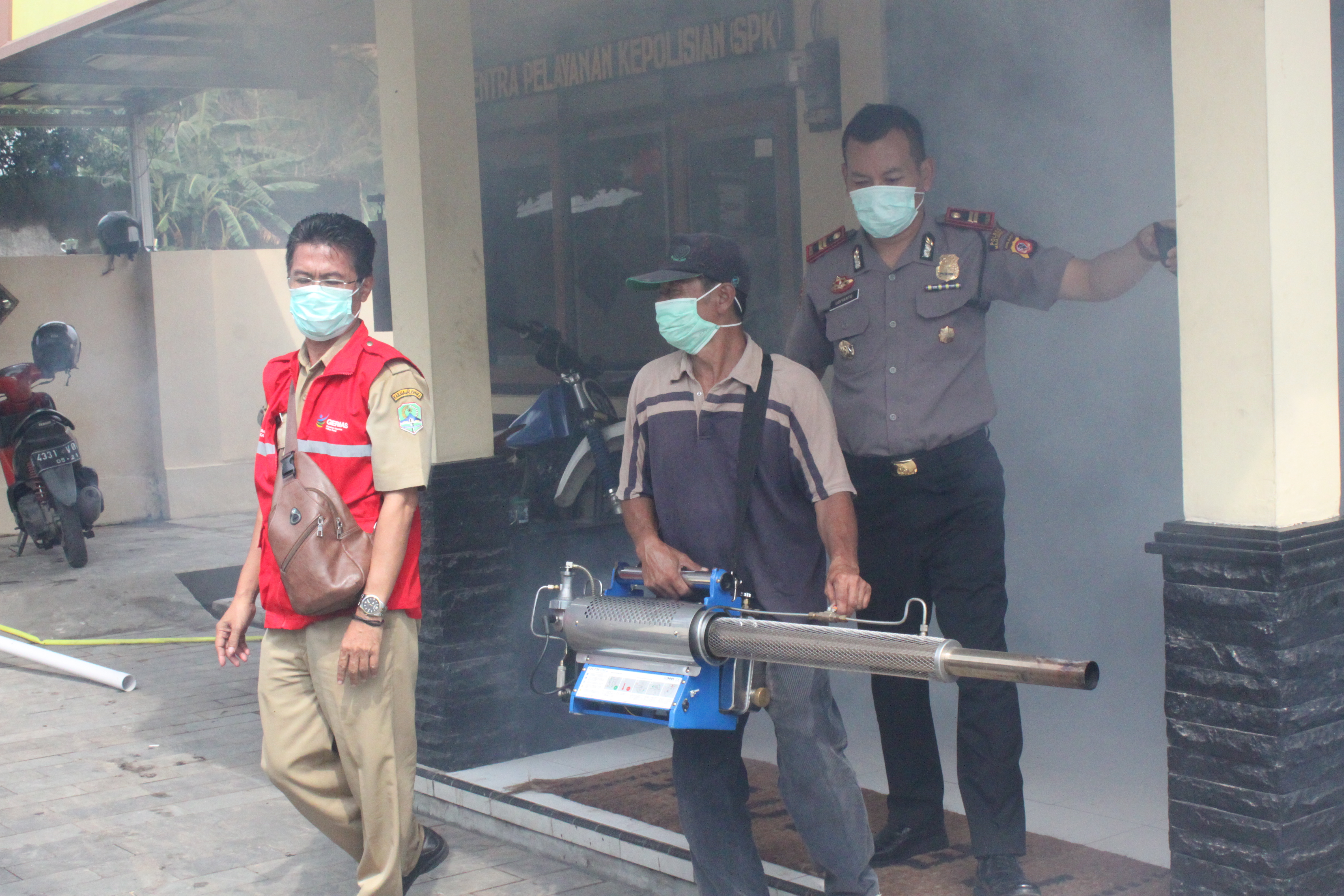 Empat Warga Kena DBD, Lakukan Fogging