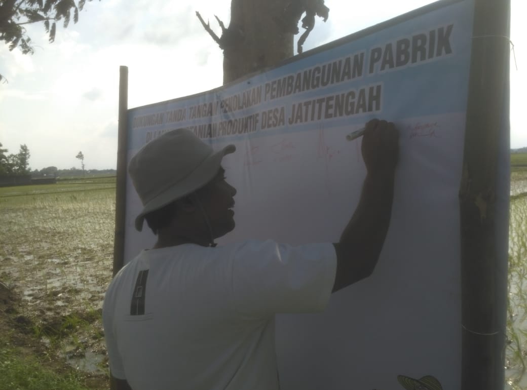 Pabrik Belum Ada Pengajuan Izin Pendirian Usaha di Jatitengah